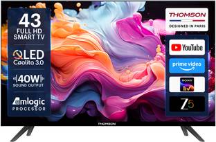 Thomson World Cup 108 cm (43 inch) Full HD LED Smart Linux TV with 40 W Sound Output | Wide View Angle...