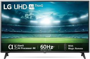 LG UQ7550 108 cm (43 inch) Ultra HD (4K) LED Smart WebOS TV 2023 Edition with a5 Gen5 AI Processor 4K,...
