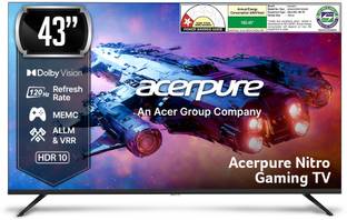 acerpure Nitro 108 cm (43 inch) QLED Ultra HD (4K) Smart Google TV 2025 Edition with 120 Hz GTV 5.0 |A...
