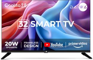 Daiwa 80 cm (32 inch) HD Ready LED Smart Linux TV with YouTube, Prime Video and Eyecare Mode