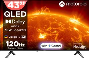 Motorola 108 cm (43 Inch) 4K Ultra HD Smart TV