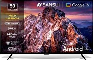 Sansui 127 cm (50 inch) Ultra HD (4K) LED Smart Google TV 2026 Edition