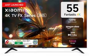 XIAOMI FX Series 138.68 cm (55 inch) Ultra HD (4K) LED Smart FireTv OS TV 2025 Edition