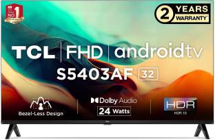 TCL 80 cm (32 inch) Full HD LED Smart Android TV 2023 Edition with Google Assistant | Full HD Android ...