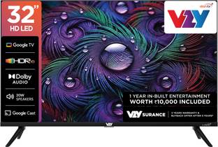 VZY A-Series 80 cm (32 inch) HD Ready LED Smart Google TV