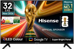 Hisense 80 cm (32 inch) HD Ready LED Smart Google TV with HDR10 | Dolby Audio | Bezel-Less Design | Go...