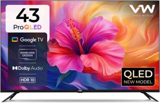 VW 109 cm (43 inch) QLED Full HD Smart Google TV