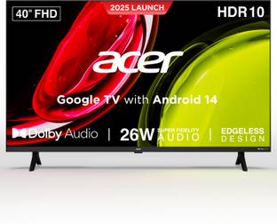 Acer 100.3 cm (40 inch) Full HD LED Smart Google TV 2025 Edition
