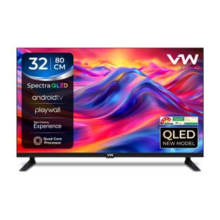 VW 80 cm (32 inch) QLED HD Ready Smart Android TV 2026 Edition