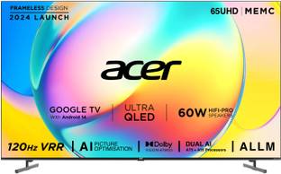 Acer 163.9 cm (65 inch) QLED Ultra HD (4K) Smart Google TV