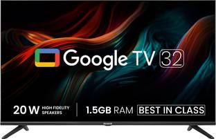 Aiwa 81.28 cm (32 inch) HD Ready LED Smart Google TV with 1N Remot Control| |4N Screw| |1N User Manual...