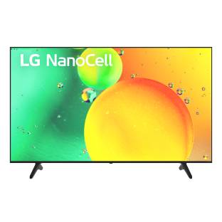 Add to Compare LG Nanocell 139 cm (55 inch) Ultra HD (4K) LED Smart WebOS TV 2022 Edition with Magic Remote Control 4.4832 Ratings & 115 Reviews Operating System: WebOS Ultra HD (4K) 3840 x 2160 Pixels 2 Years Warranty : 1 Year LG India Comprehensive Warranty and additional 1 year Warranty is applicable on panel/module from the date of purchase (Valid till - 30th Sep'23) ₹56,990 ₹94,990 40% off Free delivery by Today Upto ₹7,000 Off on Exchange No Cost EMI from ₹4,750/month