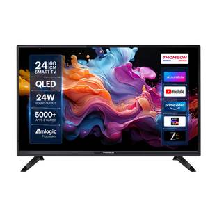 Thomson Alpha QLED 60 cm (24 inch) QLED HD Ready Smart Linux TV with 24W Sound Output | Web Browser | ...