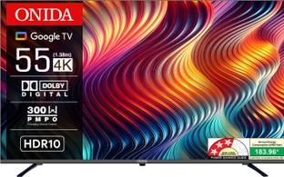 ONIDA 138 cm (55 inch) Ultra HD (4K) LED Smart Google TV 2025 Edition