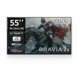 SONY BRAVIA 2 II 138.8 cm (55 inch) Ultra HD (4K) LED Smart Google TV