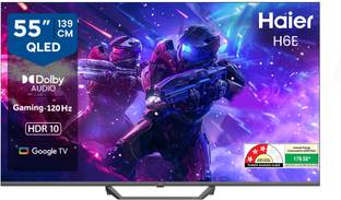 Add to Compare
Haier H6E 139 cm (55 inch) QLED Ultra HD (4K) Smart Google TV with HDR10| Auto Low Latency Mode (ALLM)...
4.2517 Ratings & 60 Reviews
Ultra HD (4K) | QLED
Model ID: 55H6E
Launch Year: 2