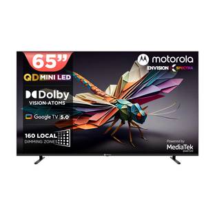 MOTOROLA 165 cm (65 inch) Ultra HD (4K) Mini LED Smart Google TV with Edition with Dolby Vision & Dolb...
