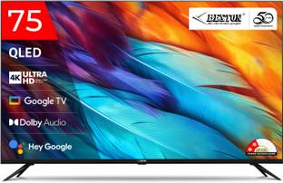 BESTON 189 cm (75 inch) QLED Ultra HD (4K) Smart Google TV 2025 Edition