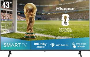 Hisense 108 cm (43 inch) Full HD LED Smart VIDAA TV with Dolby Audio | Bezel-Less Design | VIDAA Smart...