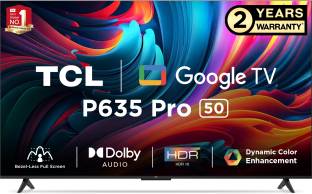 Add to Compare TCL 126 cm (50 inch) Ultra HD (4K) LED Smart Google TV 2023 Edition 4.21,878 Ratings & 207 Reviews Operating System: Google TV Ultra HD (4K) 3840 x 2160 Pixels 2 Years Warranty on Product ₹33,490 ₹66,999 50% off Free delivery Daily Saver Bank Offer