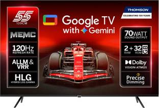 Thomson NeoX 139 cm (55 inch) QLED Ultra HD (4K) Smart Google TV with Gemini , M