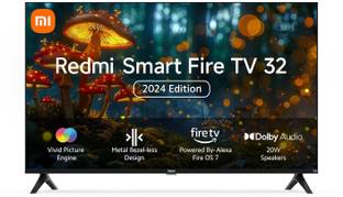 REDMI 80 cm (32 inch) HD Ready 3D LED Smart Fire TV with Fire OS 7 | Supported Apps: Video | Netflix