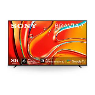 SONY BRAVIA 7 138.8 cm (55 inch) Ultra HD (4K) Mini LED Smart Google TV with Advanced AI Processor XR,...