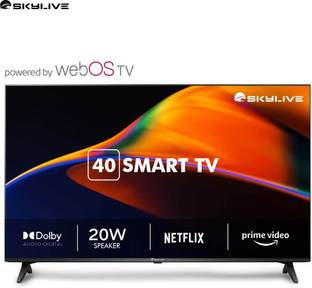 skylive 101.6 cm (40 inch) Full HD LED Smart WebOS TV with Skylive 101.6 cm (40 inch) HD Ready LED Sma...
