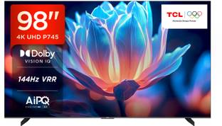 TCL 248 cm (98 inch) Ultra HD (4K) LED Smart Google TV with Dolby Vision IQ and 144Hz VRR with 60W ONKYO Audio System