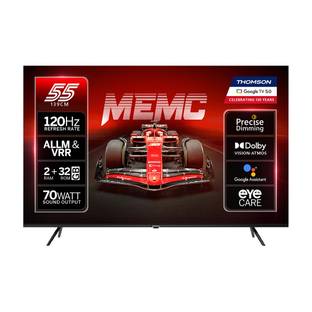 Thomson NeoX 139 cm (55 inch) QLED Ultra HD (4K) Smart Google TV with Gemini , MEMC Dolby Vision - Atm...
