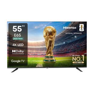 Hisense 139 cm (55 inch) Ultra HD (4K) LED Smart Google TV with HDR10 , Dolby Vision-Atmos , Filmmaker...