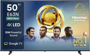 Hisense 50E63N 126 cm (50 inch) Ultra HD (4K) LED Smart Google TV 2025 Edition