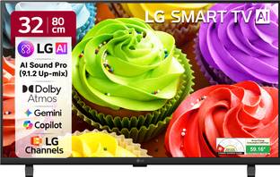 LG AI LB65 80 cm (32 inch) Full HD LED Smart WebOS TV 2026 Edition with Dolby Atmos, AI Magic Motion R...