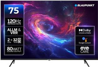 Blaupunkt 189 cm (75 inch) QLED Ultra HD (4K) Smart Google TV