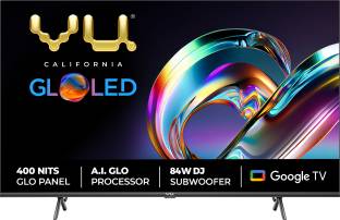 Vu GloLED 108 cm (43 inch) Ultra HD (4K) LED Smart Google TV with DJ Subwoofer 84W