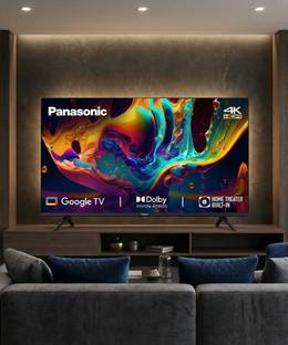 Panasonic 139 cm (55 inch) Ultra HD (4K) LED Smart Google TV 2025 Edition with Sleek Design