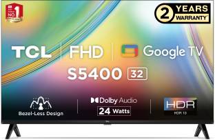Add to Compare TCL 80.04 cm (32 inch) Full HD LED Smart Google TV with Bezel Less & Extra Brightness 4.1992 Ratings & 132 Reviews Operating System: Google TV Full HD 1920 x 1080 Pixels 2 Years Warranty on Product ₹13,990 ₹23,990 41% off Free delivery by Today No Cost EMI from ₹1,166/month Bank Offer