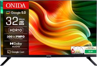 ONIDA 80 cm (32 inch) HD Ready LED Smart Google TV 2025 Edition with Onida Smart 32 inch google tv
