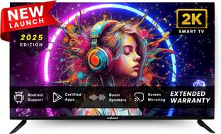 Uniboom ULTIMA 102 cm (40 inch) Full HD LED Smart Android TV 2025 Edition with 30W Sonic Boom Speakers...