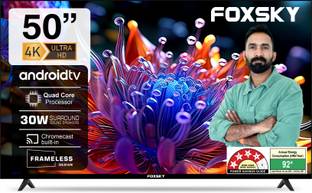 Foxsky 127 cm (50 inch) Ultra HD (4K) LED Smart Android TV