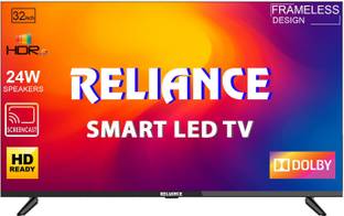 Reliance I Series 81 cm (32 inch) HD Ready LED Smart Android TV 2025 Edition with Android 12, 24 W Dol...