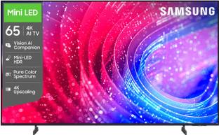 Samsung Vision AI 163 cm (65 inch) Ultra HD (4K) Mini LED Smart Tizen TV 2026 Edition with Vision AI C...