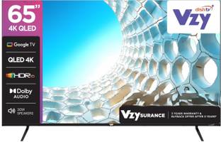 VZY A-Series 165 cm (65 inch) QLED Ultra HD (4K) Smart Google TV 2026 Edition