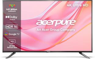 acerpure by Acer Elevate Tv 126 cm (50 inch) Ultra HD (4K) LED Smart Google TV with Bezel-Less | Googl...