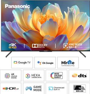 Panasonic PX 139 cm (55 inch) Ultra HD (4K) LED Smart Google TV 2025 Edition with Bezel-less