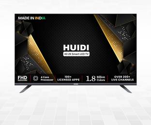 HUIDI 100 cm (40 inch) Full HD LED Smart Android TV