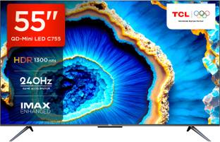 TCL C755 139 cm (55 inch) Ultra HD (4K) Mini LED Smart Google TV with 144Hz VRR and IMAX Enhanced