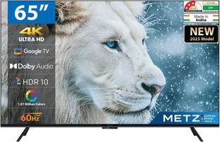 Metz Frameless 164 cm (65 inch) Ultra HD (4K) LED Smart Google TV 2025 Edition with 30W Sound Output, ...