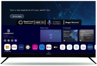 LIMEBERRY 127 cm (50 inch) QLED Ultra HD (4K) Smart WebOS TV 2023 Edition with Additional Voice Remote