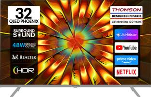 Thomson Phoenix 80 cm (32 inch) QLED HD Ready Smart Android TV with 48W Sound Output
